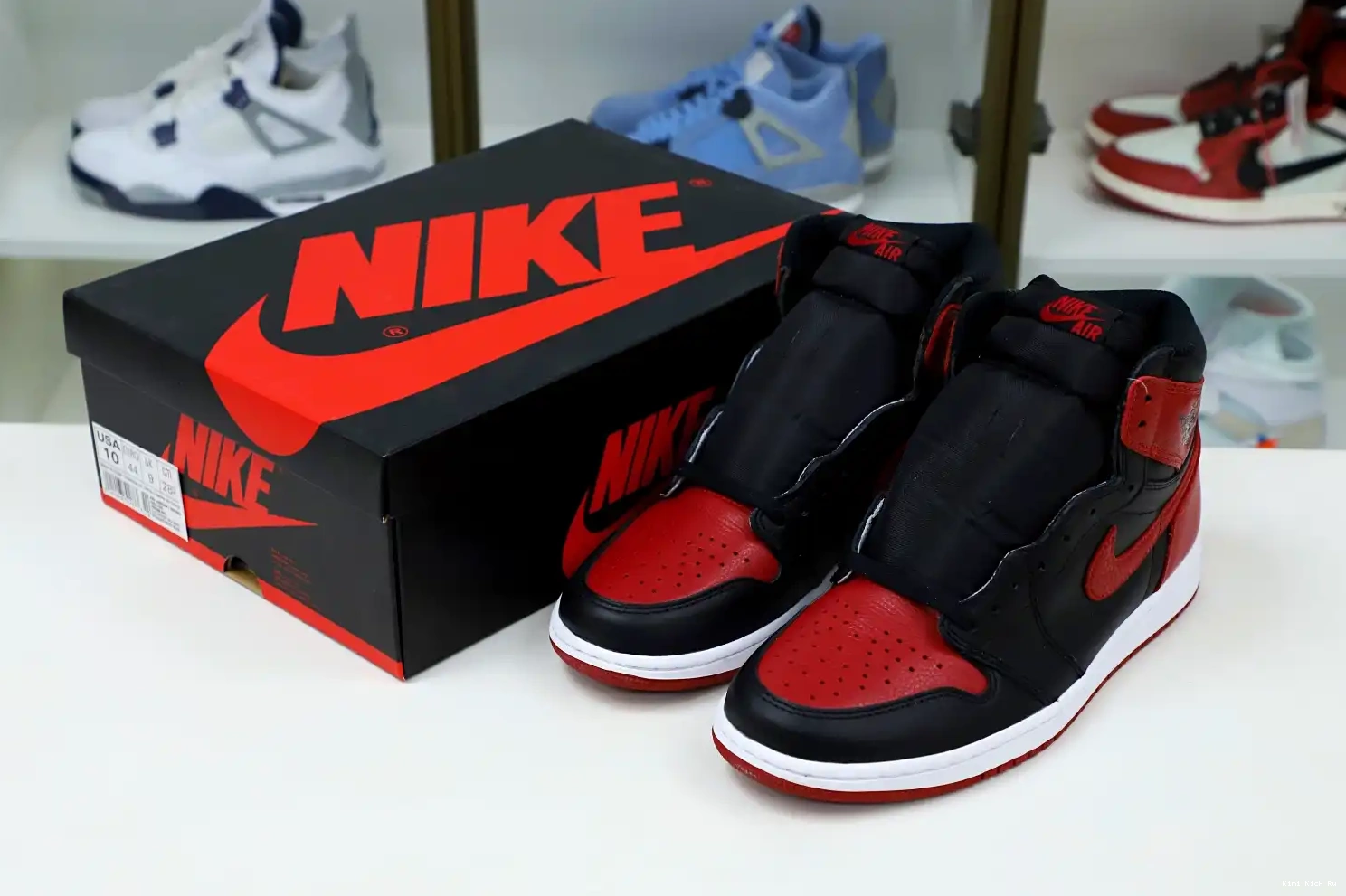 'BRED' OG RETRO AIR JORDAN Kimikick HIGH 1 0710